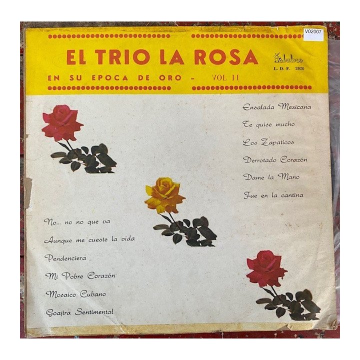 El Trio de la Rosa en su epoca de oro vol II - Colombia