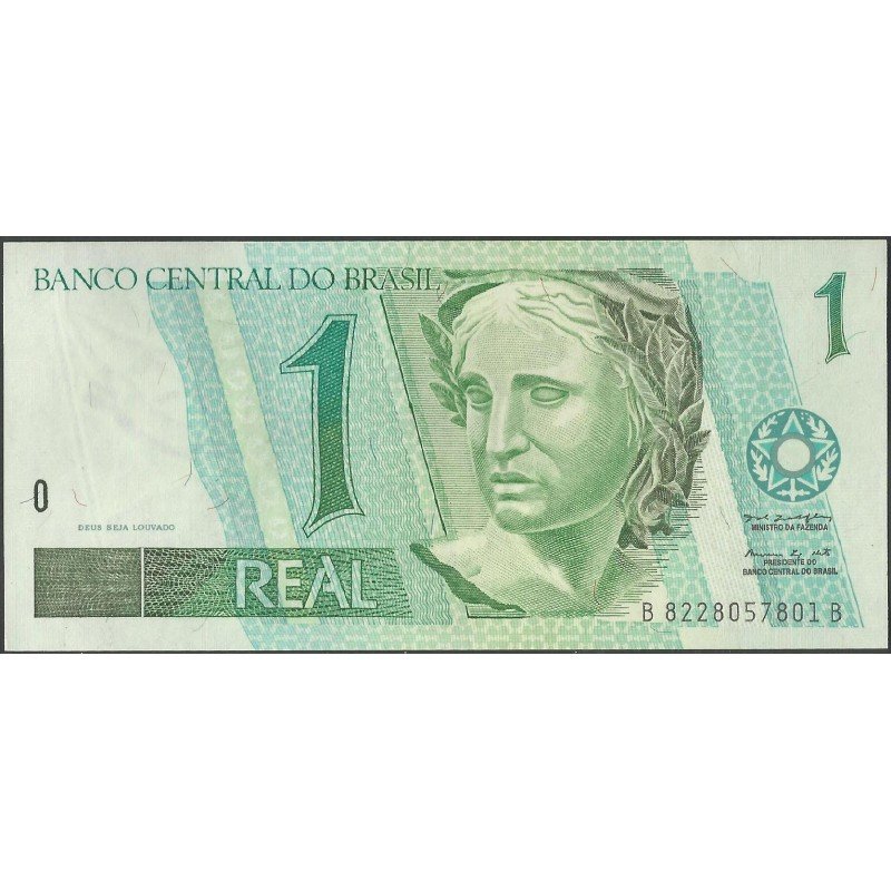 Brasil, 1 Real ND1997- P243Ae