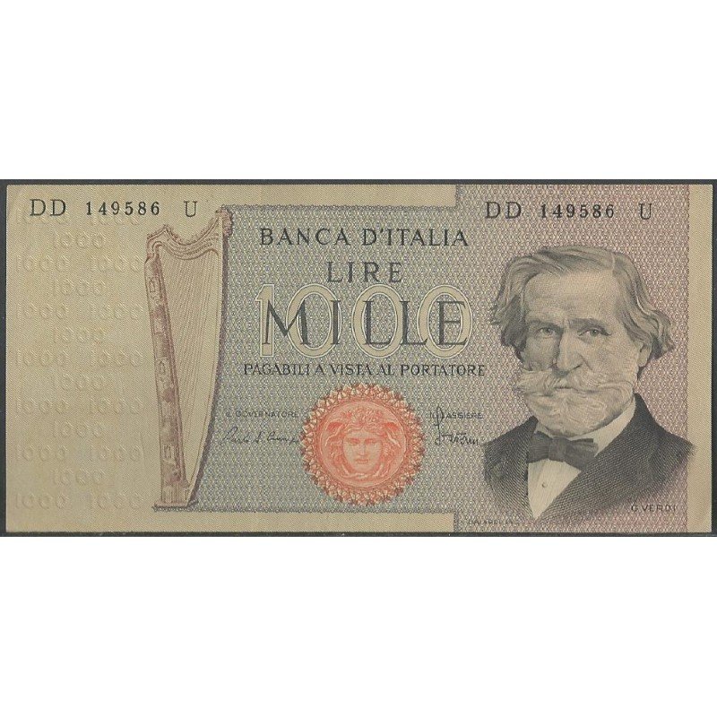 Italia, 1.000 Liras 30 May 1981 P101g