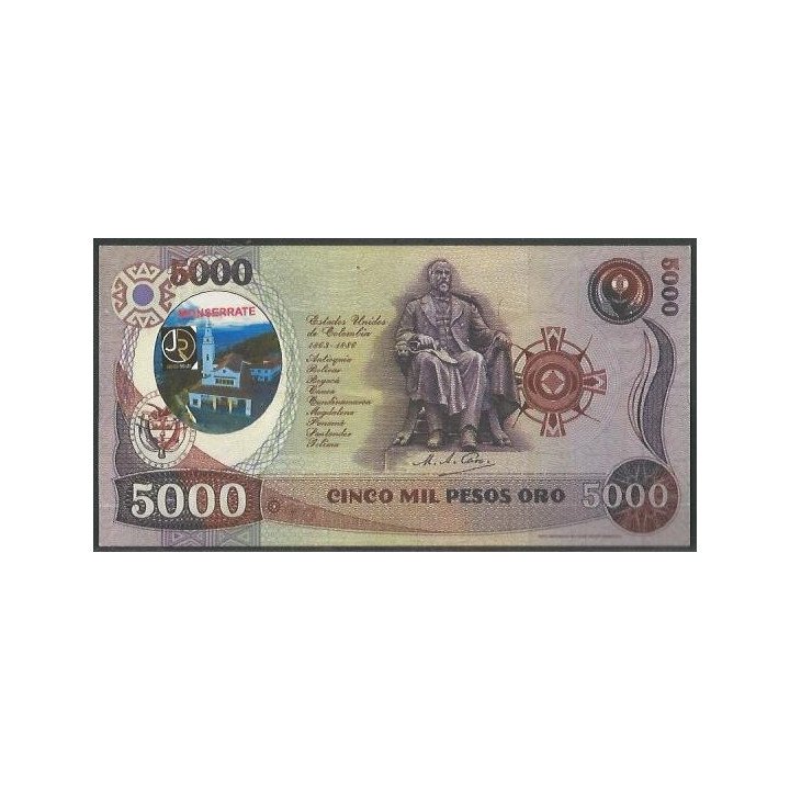Encuentro Numismatico Bogota 20 Ene 2024 reverso