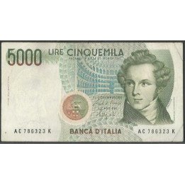 Italia 5.000 Liras 4 Ene 1985 P111b