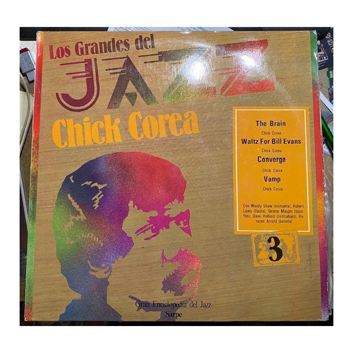 Los Grandes del Jazz - Enciclopedia del Jazz Sarpe reverso