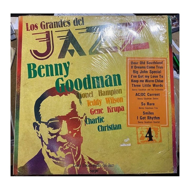 Los Grandes del Jazz - Enciclopedia del Jazz Sarpe reverso