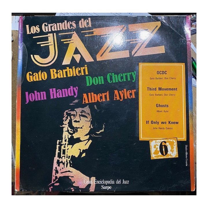 Los Grandes del Jazz - Enciclopedia del Jazz Sarpe reverso