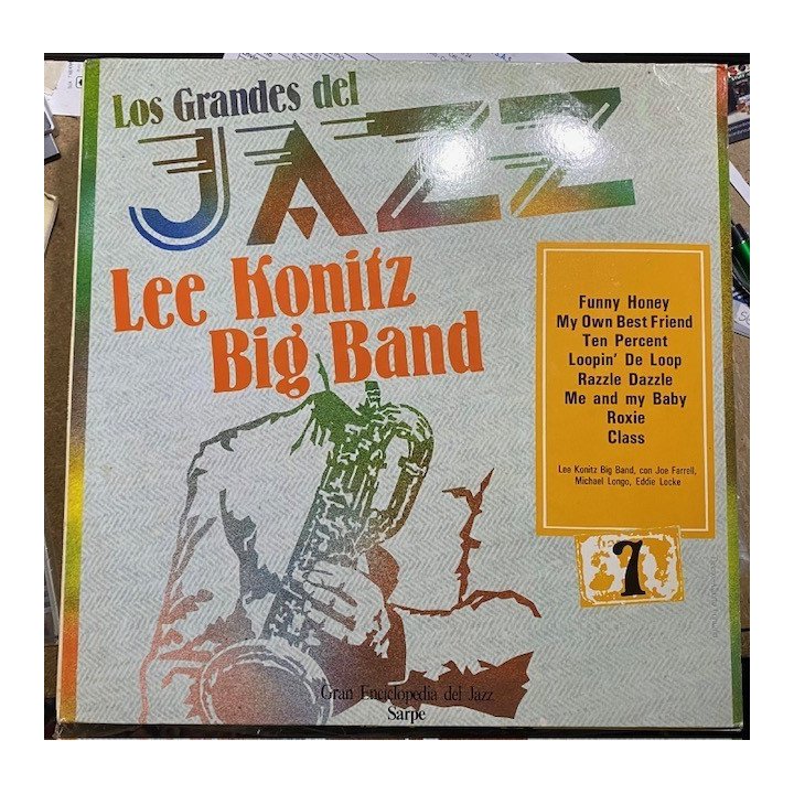 Los Grandes del Jazz - Enciclopedia del Jazz Sarpe reverso