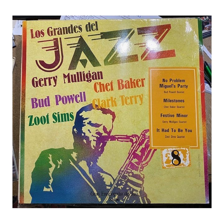 Los Grandes del Jazz - Enciclopedia del Jazz Sarpe reverso