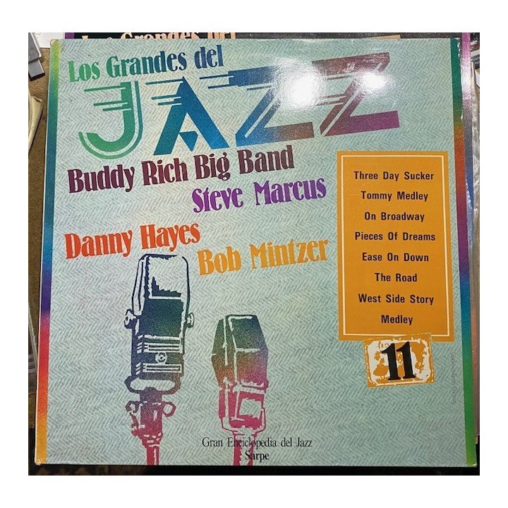 Los Grandes del Jazz - Enciclopedia del Jazz Sarpe reverso