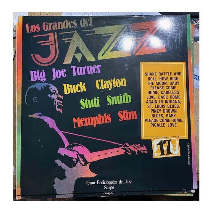 Los Grandes del Jazz - Enciclopedia del Jazz Sarpe reverso