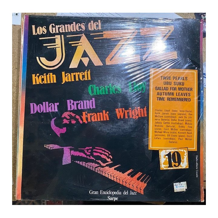 Los Grandes del Jazz - Enciclopedia del Jazz Sarpe reverso