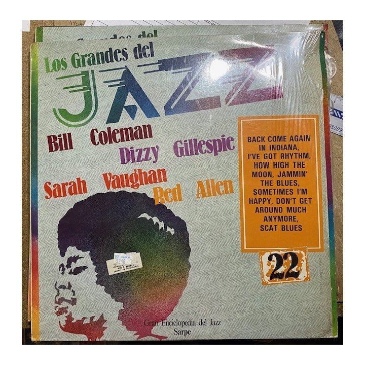 Los Grandes del Jazz - Enciclopedia del Jazz Sarpe reverso