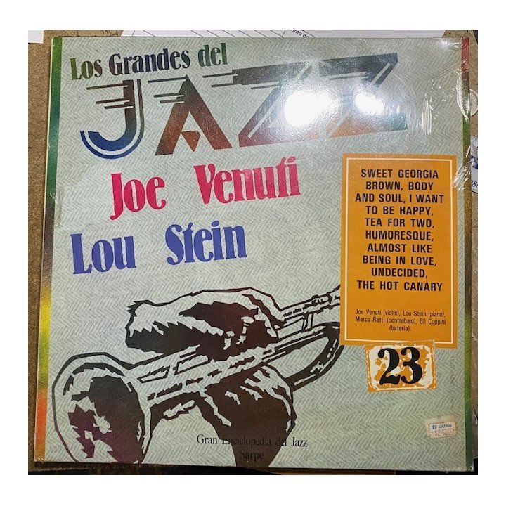 Los Grandes del Jazz - Enciclopedia del Jazz Sarpe reverso