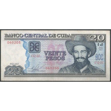 Cuba, 20 Pesos 2015 P122j