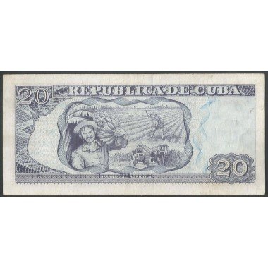Cuba, 20 Pesos 2015 P122j