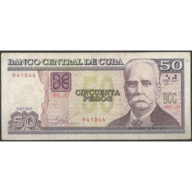 Cuba, 50 Pesos 2013 P123h