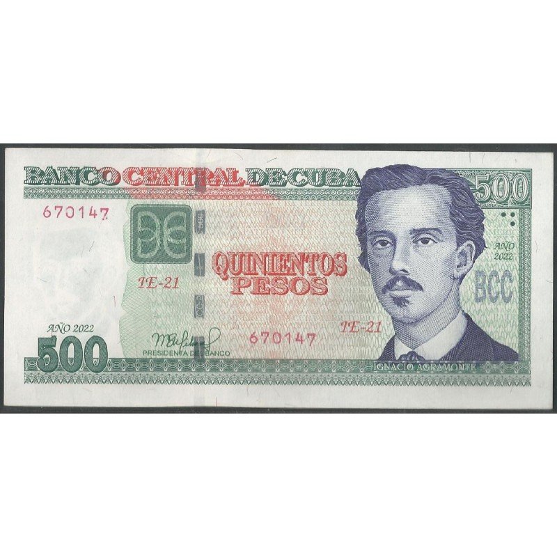 cCuba, 500 Pesos 2022 P131