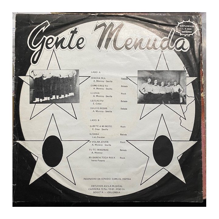 Gente Menuda - Colombia reverso