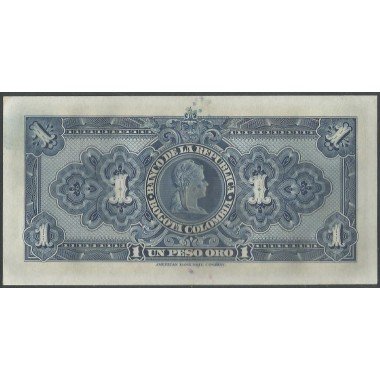 Billete de 1 Peso 20 jul 1940 BGW021