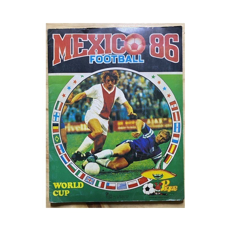 Futbol - Mundial, Mexico 1986 Pique A458