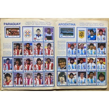 Futbol - Mundial, Mexico 1986 Pique A458