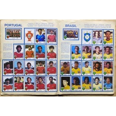 Futbol - Mundial, Mexico 1986 Pique A458