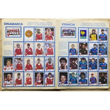 Futbol - Mundial, Mexico 1986 Pique A458