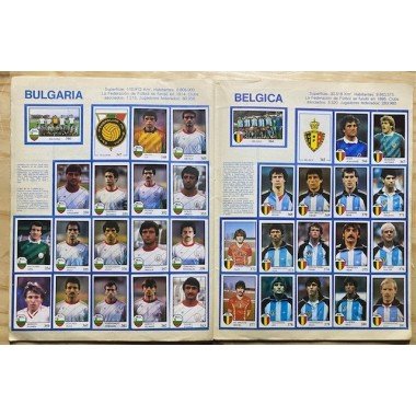 Futbol - Mundial, Mexico 1986 Pique A458