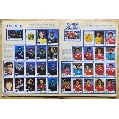 Futbol - Mundial, Mexico 1986 Pique A458