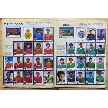 Futbol - Mundial, Mexico 1986 Pique A458