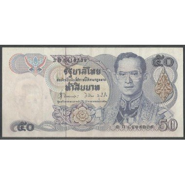 Tailandia, 50 Bath ND1985-96 Firma 62 P90b