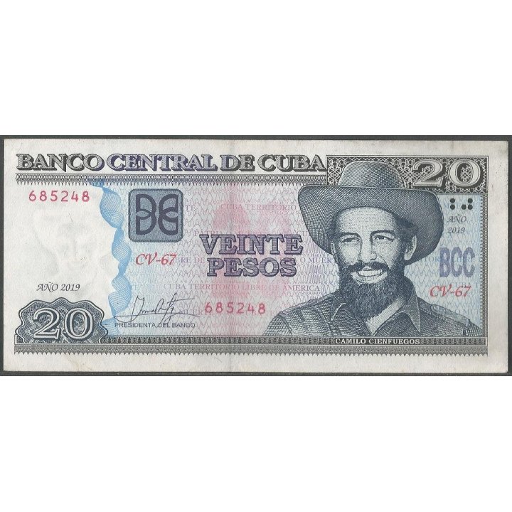 Cuba 20 Pesos 2019 P122-