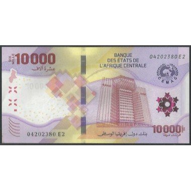 Africa Central, 10.000 Francs 2020 PNew