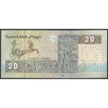 Egipto 20 Pounds 2010 Firma 22 P65d