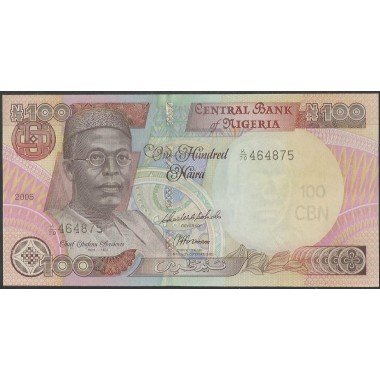 Nigeria,  100 Naira 2005 Firma 14 P28f