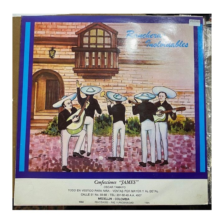 Rancheras inolvidables - Colombia 1985