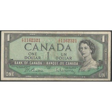 Canada, 1 Dollar 1954 (1961-72) P75b