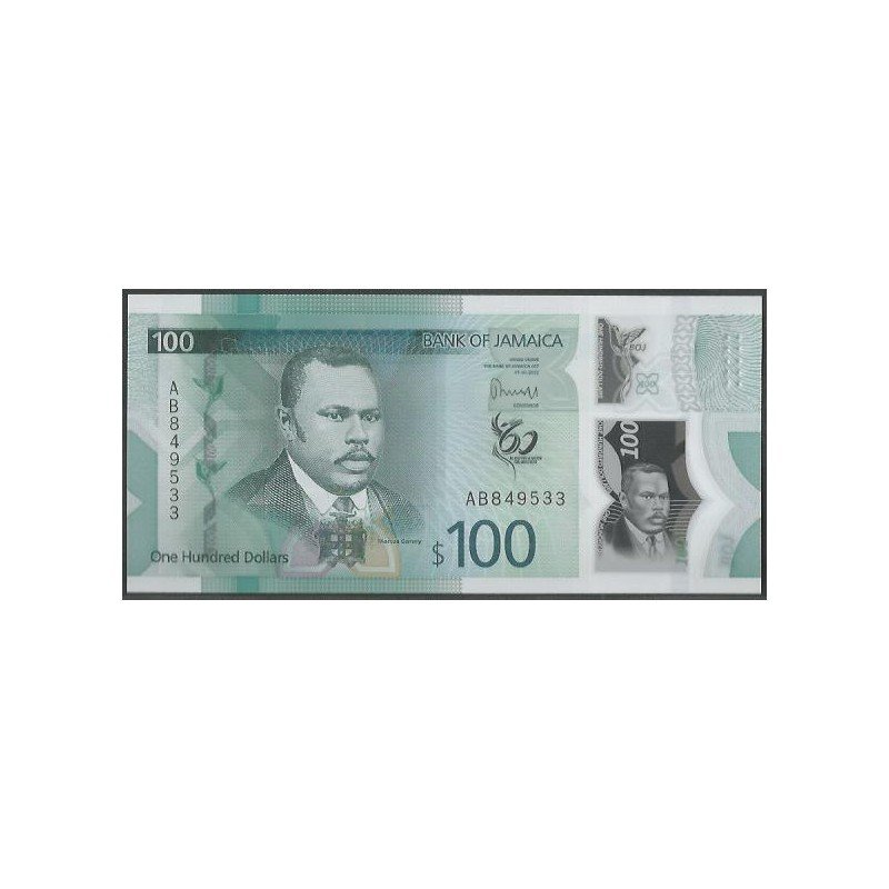 Jamaica, 100 Dollars ND2023 P97