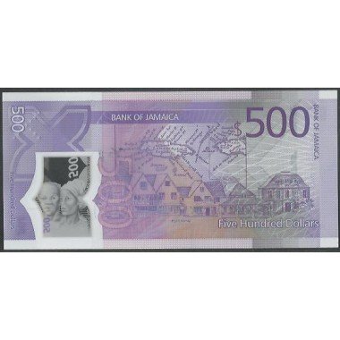Jamaica, 500 Dollars ND2023 P98