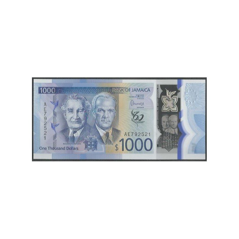 Jamaica, 1.000 Dollars ND2023 P99