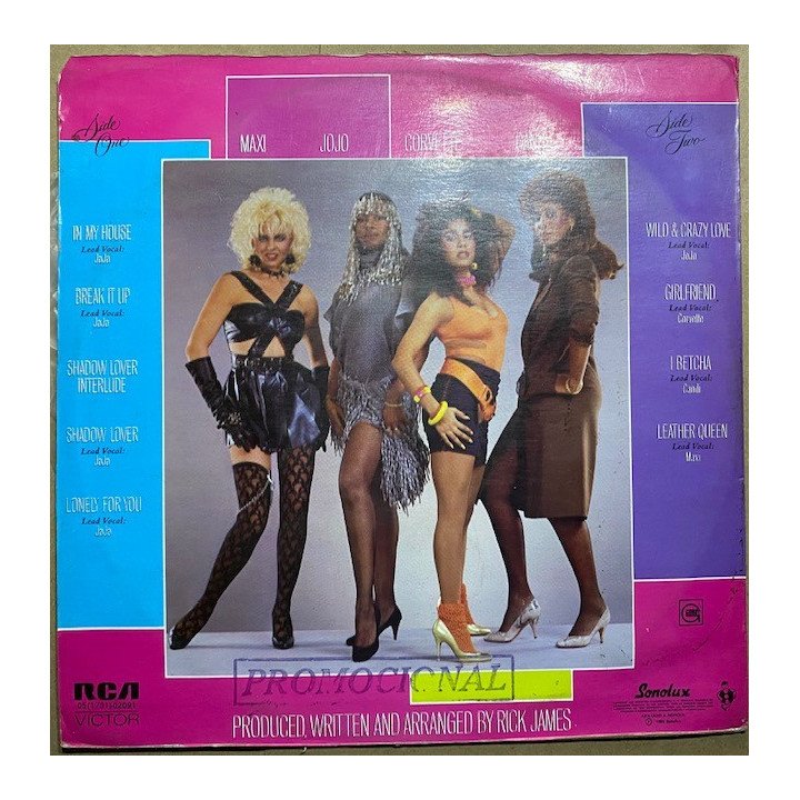 Mary Jane girls Only for you - Colombia 1985 reverso