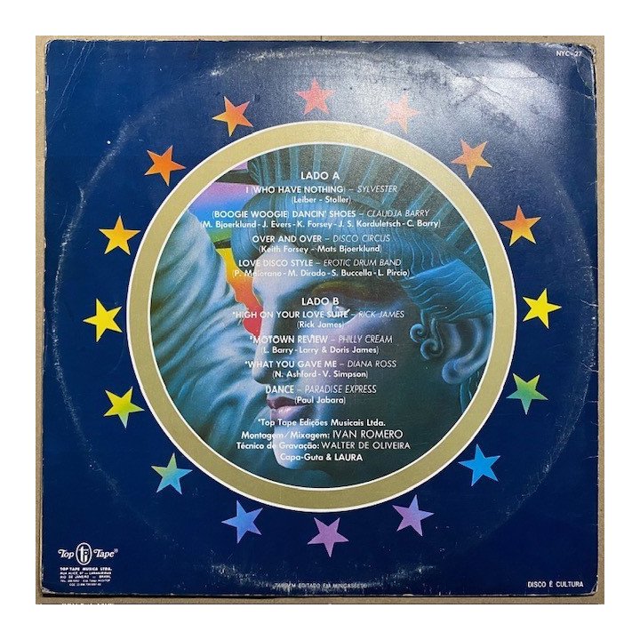 New York city Discotheque 6 - Brasil 1979 reverso