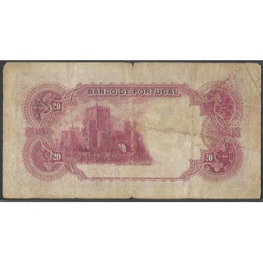 Portugal, 20 Escudos 17 Sep 1929 P143