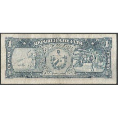 Cuba, 1 Peso 1959 P90