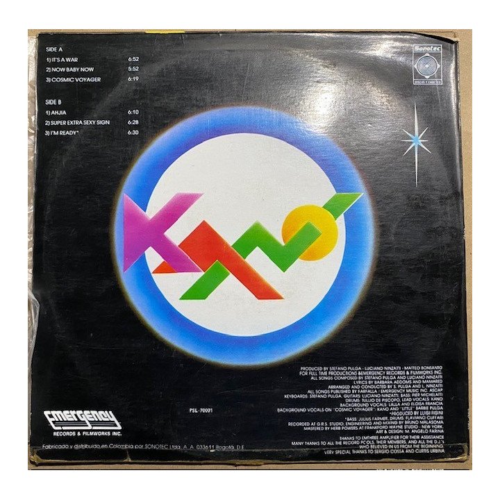Grupo Kano - Colombia 1979 reverso