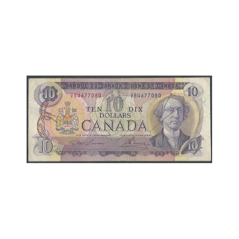 Canada, 10 Dollars 1971 P88c