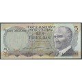 Turkya, 5 Liras L1930 (1968) P179-2