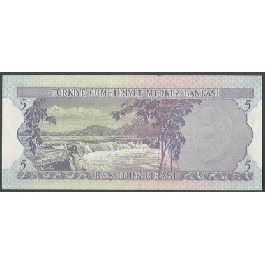 Turkya, 5 Liras L1930 (1968) P179-2