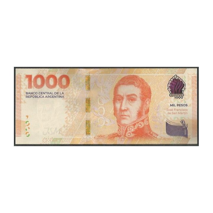 Argentina 1.000 Pesos ND2023 Serie J P367