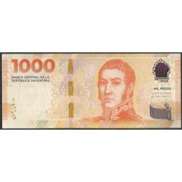 Argentina 1.000 Pesos ND2023 Serie N P367