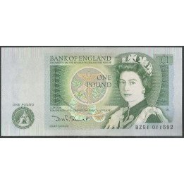 Inglaterra 1 Pound ND1981-4 P377b