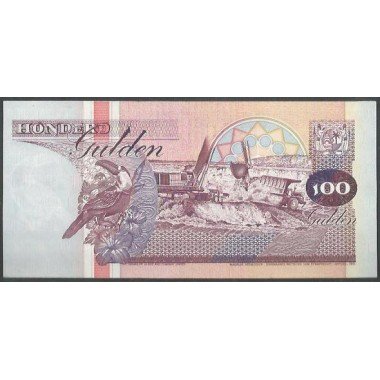 Suriname, 100 Gulden 10 Feb 1998 P139b